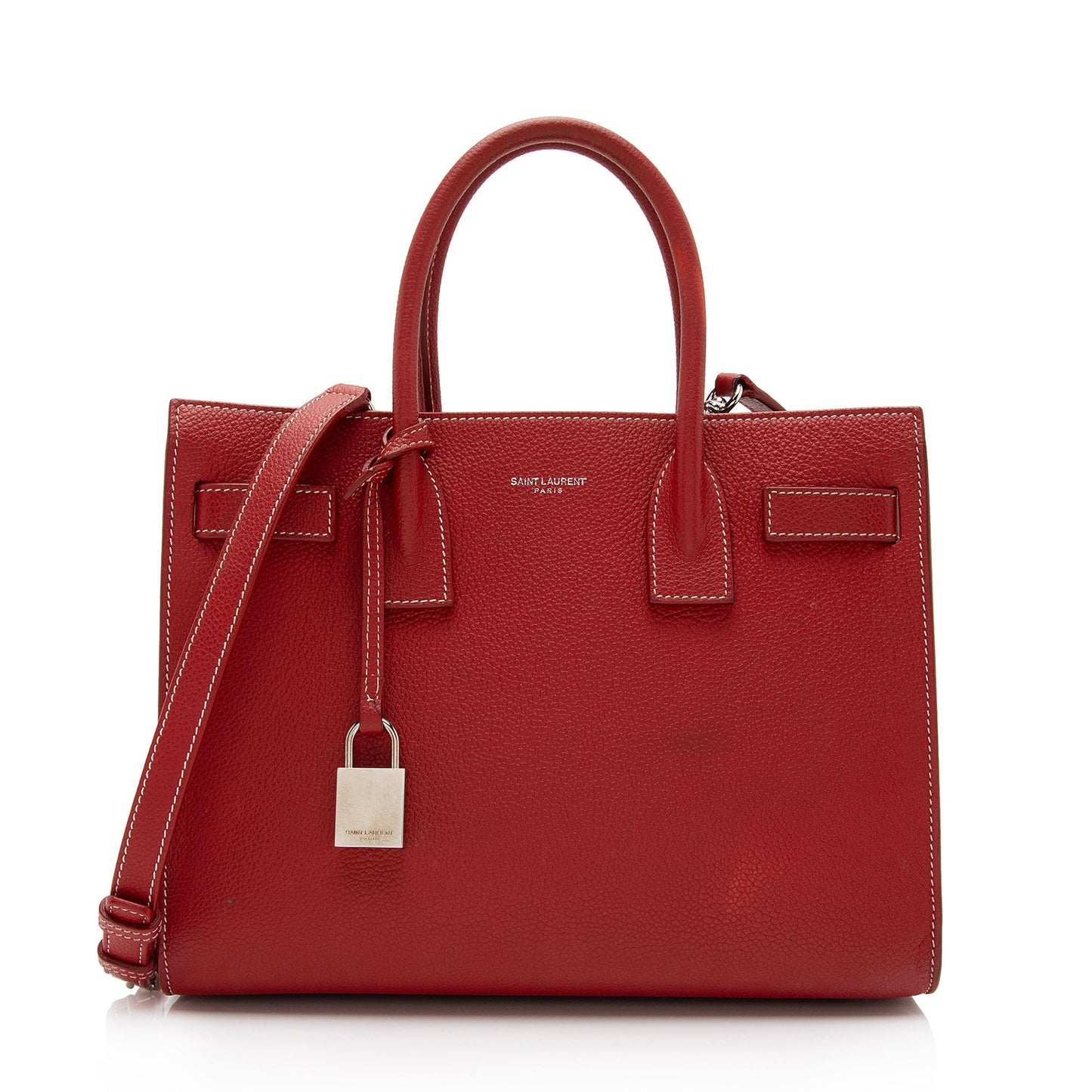 Saint Laurent Calfskin Sac De Jour Baby Tote 9fX2F7