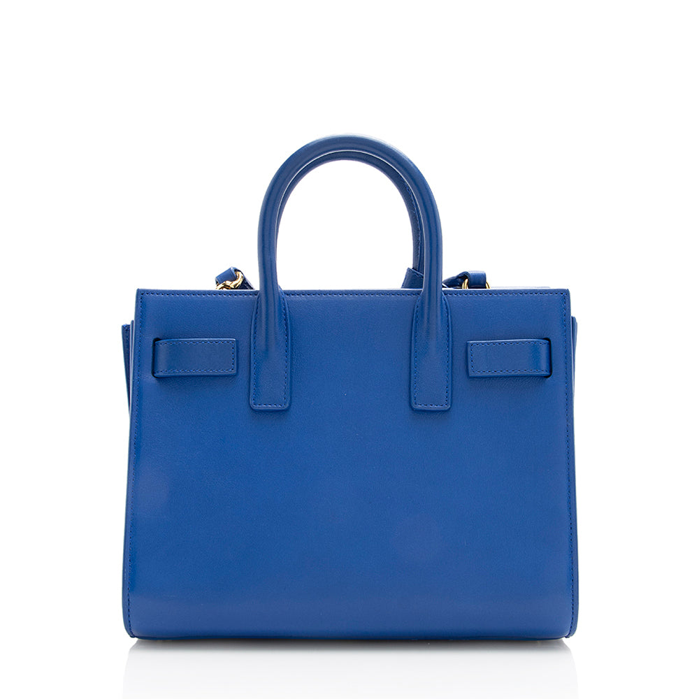 Saint Laurent Calfskin Sac De Jour Nano Tote 17972