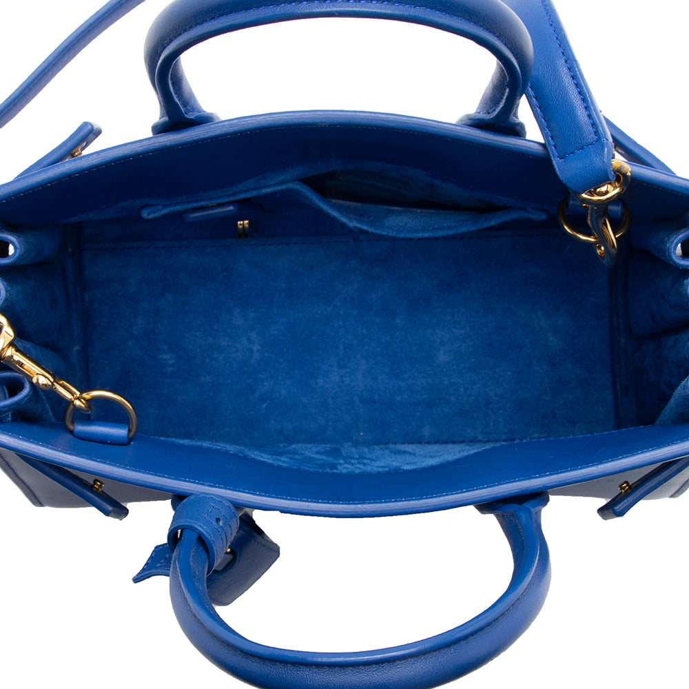 Saint Laurent Calfskin Sac De Jour Nano Tote 17972