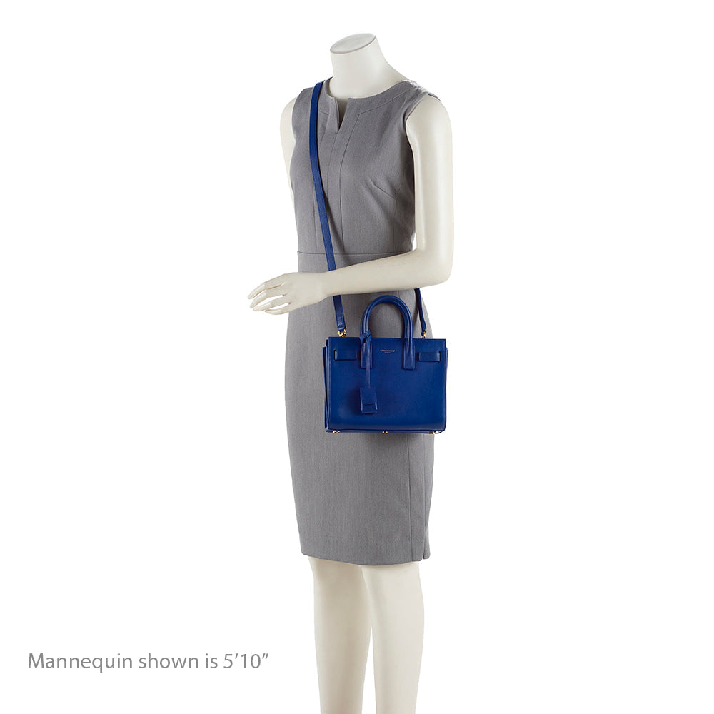 Saint Laurent Calfskin Sac De Jour Nano Tote 17972