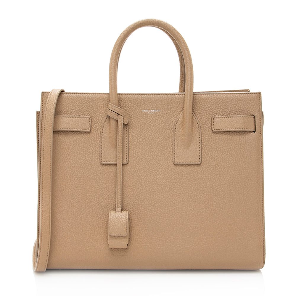 Saint Laurent Calfskin Sac De Jour Small Tote 20113
