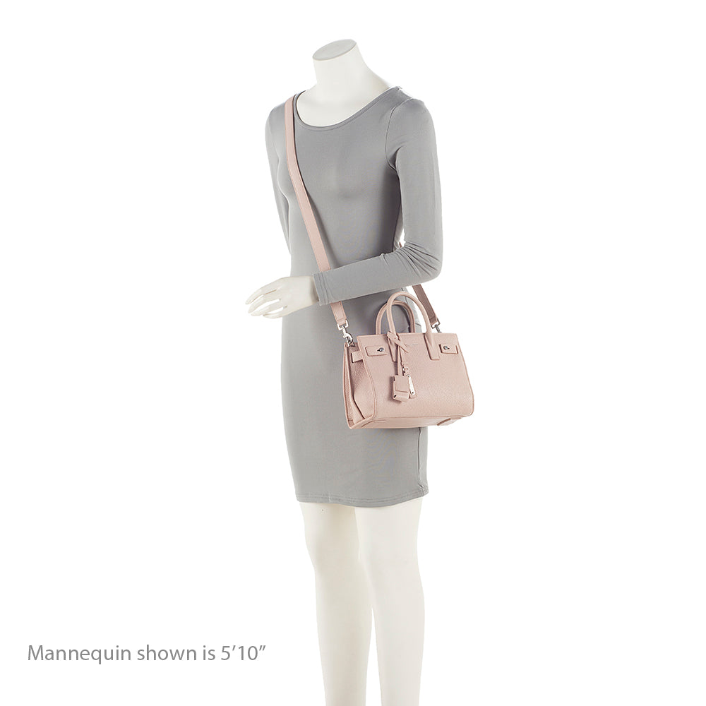 Saint Laurent Calfskin Sac De Jour Nano Tote 20967