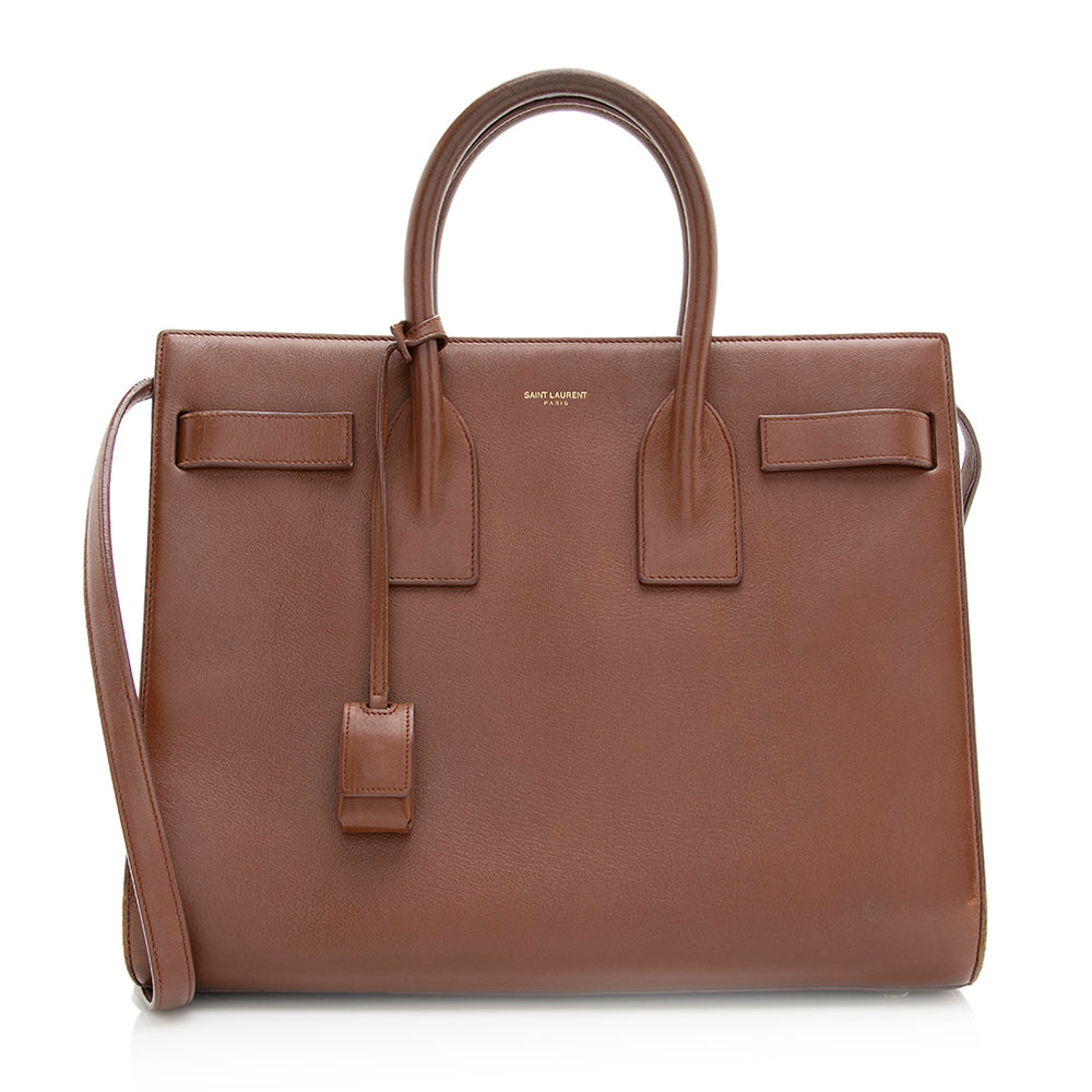 Saint Laurent Calfskin Sac De Jour Small Tote - FINAL SALE 20569