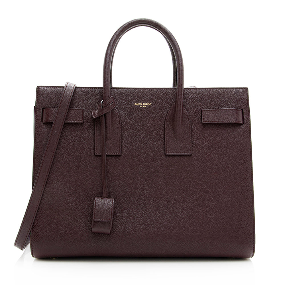 Saint Laurent Calfskin Sac De Jour Small Tote 20251