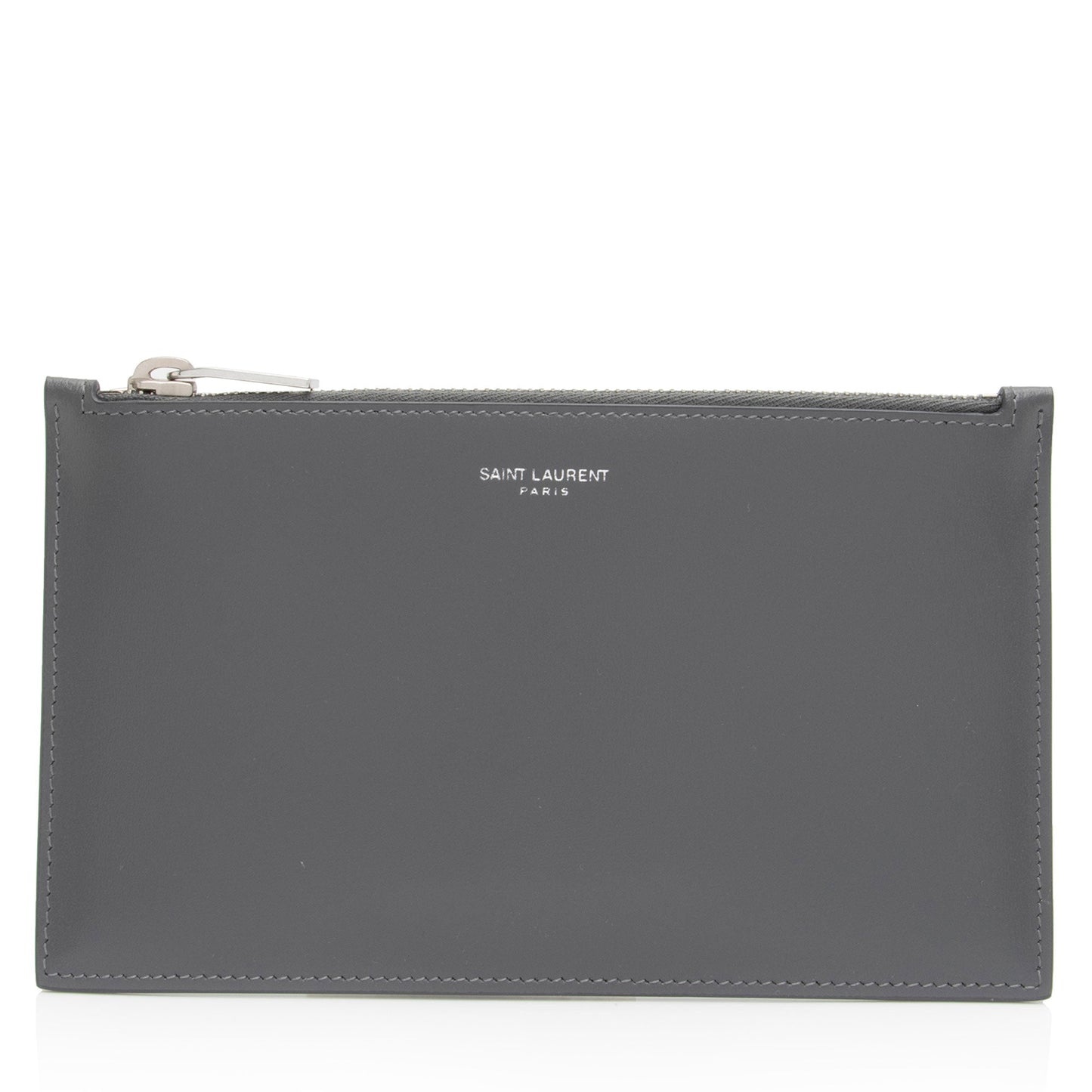 Saint Laurent Calfskin Small Zip Pouch RISe7Z