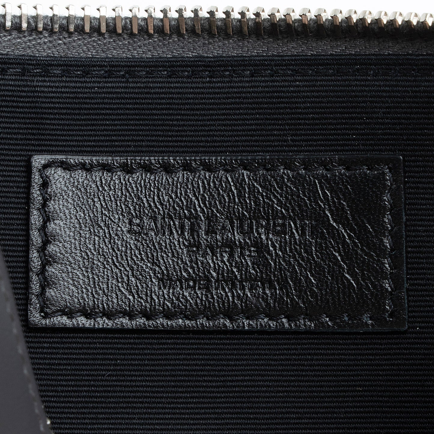 Saint Laurent Calfskin Small Zip Pouch RISe7Z