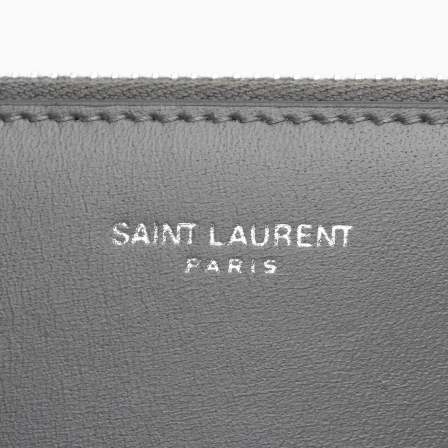 Saint Laurent Calfskin Small Zip Pouch RISe7Z