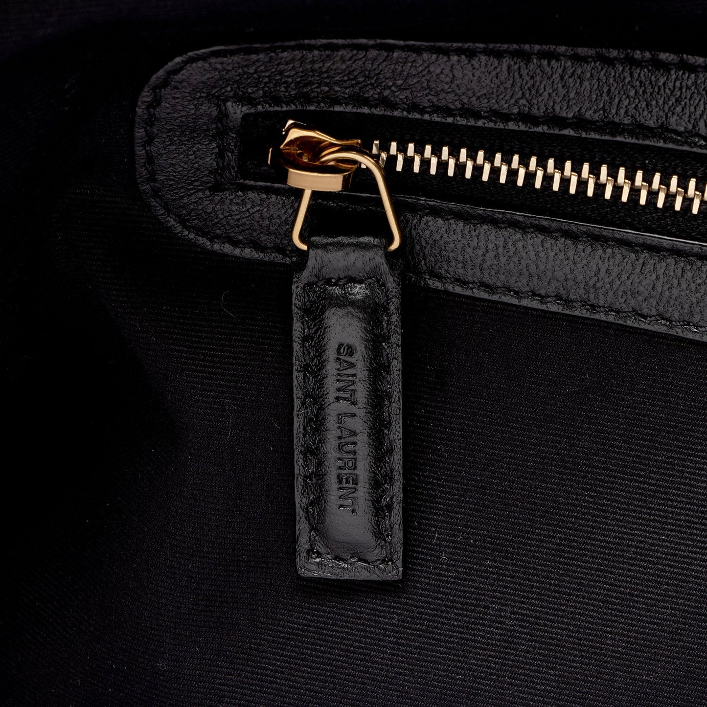 Saint Laurent Linen Calfskin Cabas Tote hnokNy
