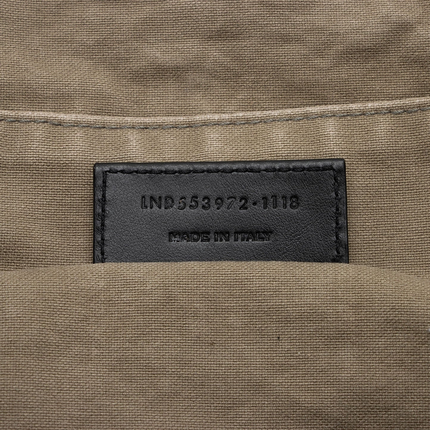 Saint Laurent Canvas Army Messenger tH8n4I