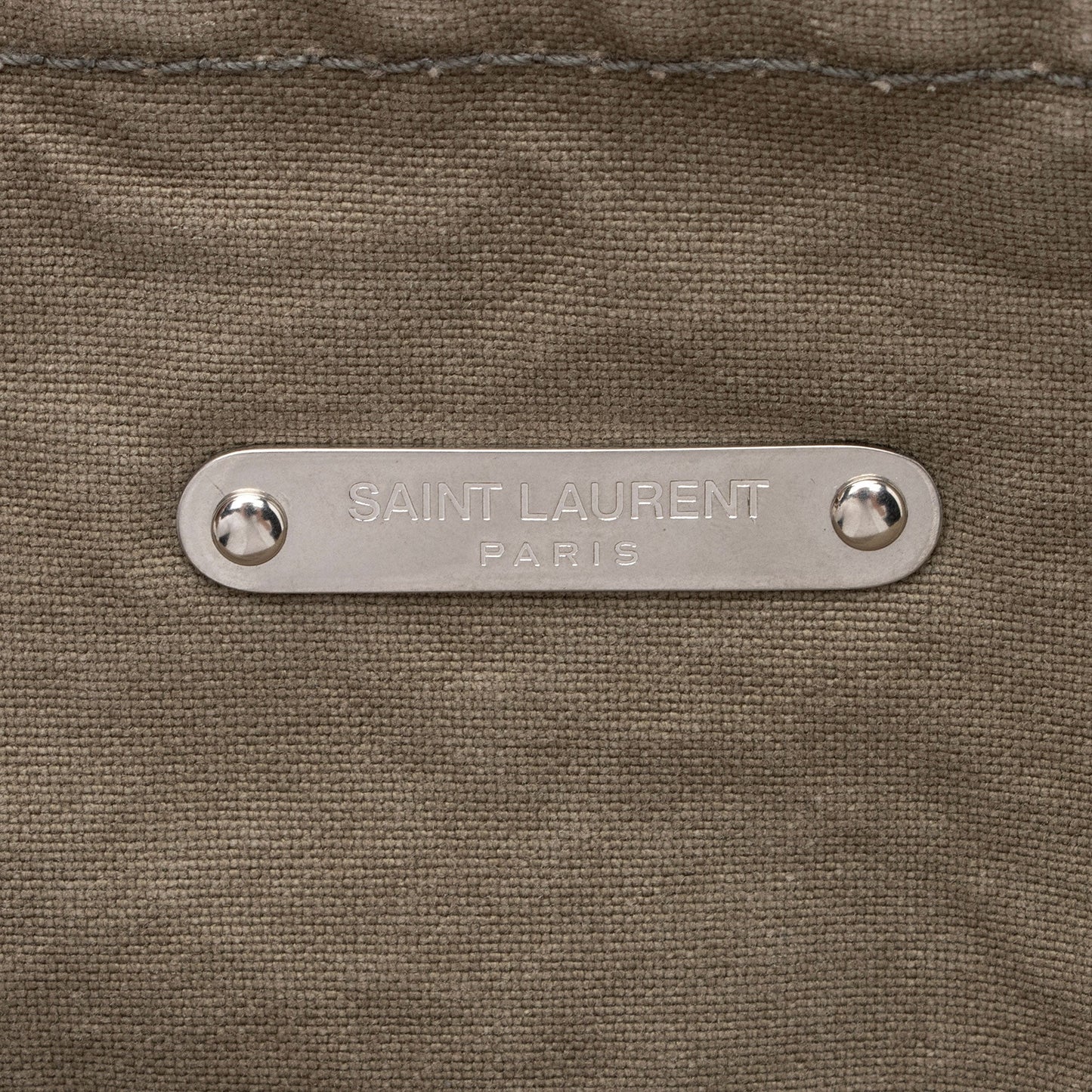 Saint Laurent Canvas Army Messenger tH8n4I