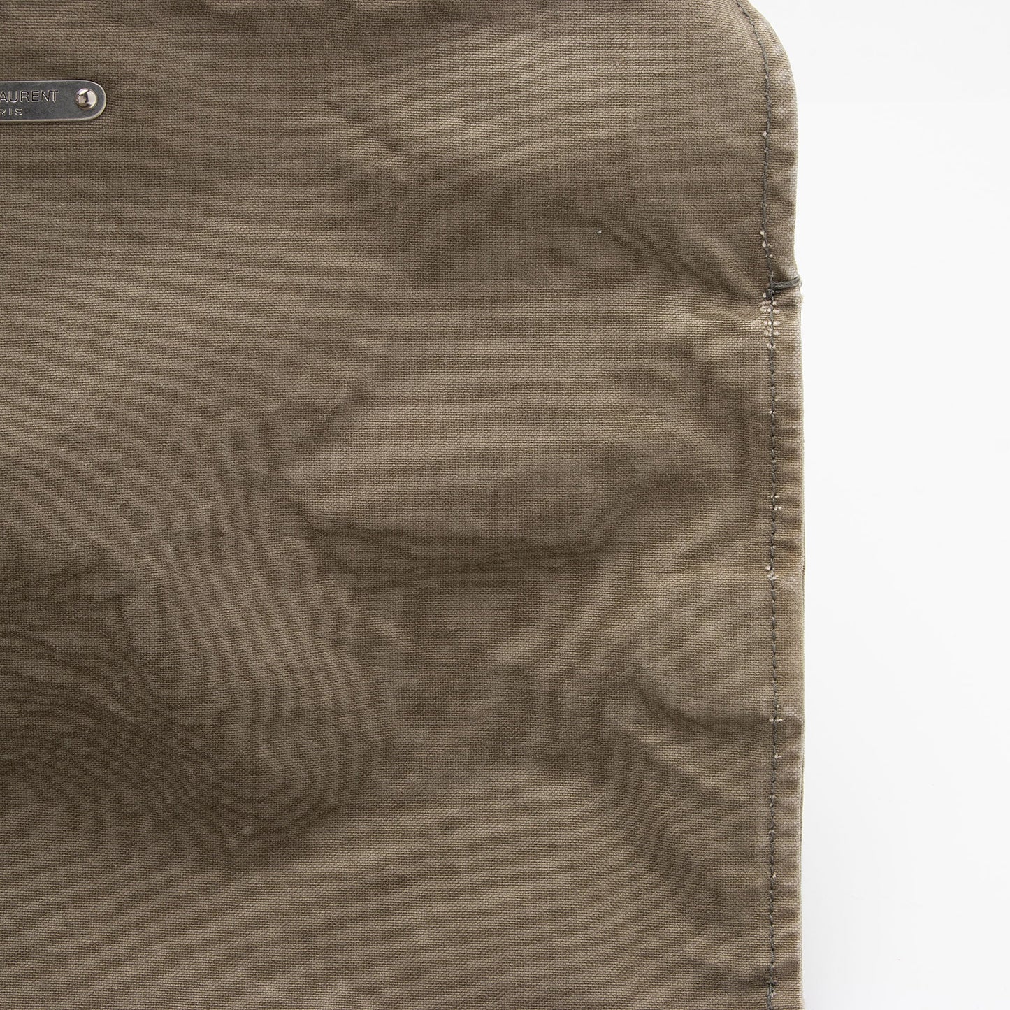 Saint Laurent Canvas Army Messenger tH8n4I