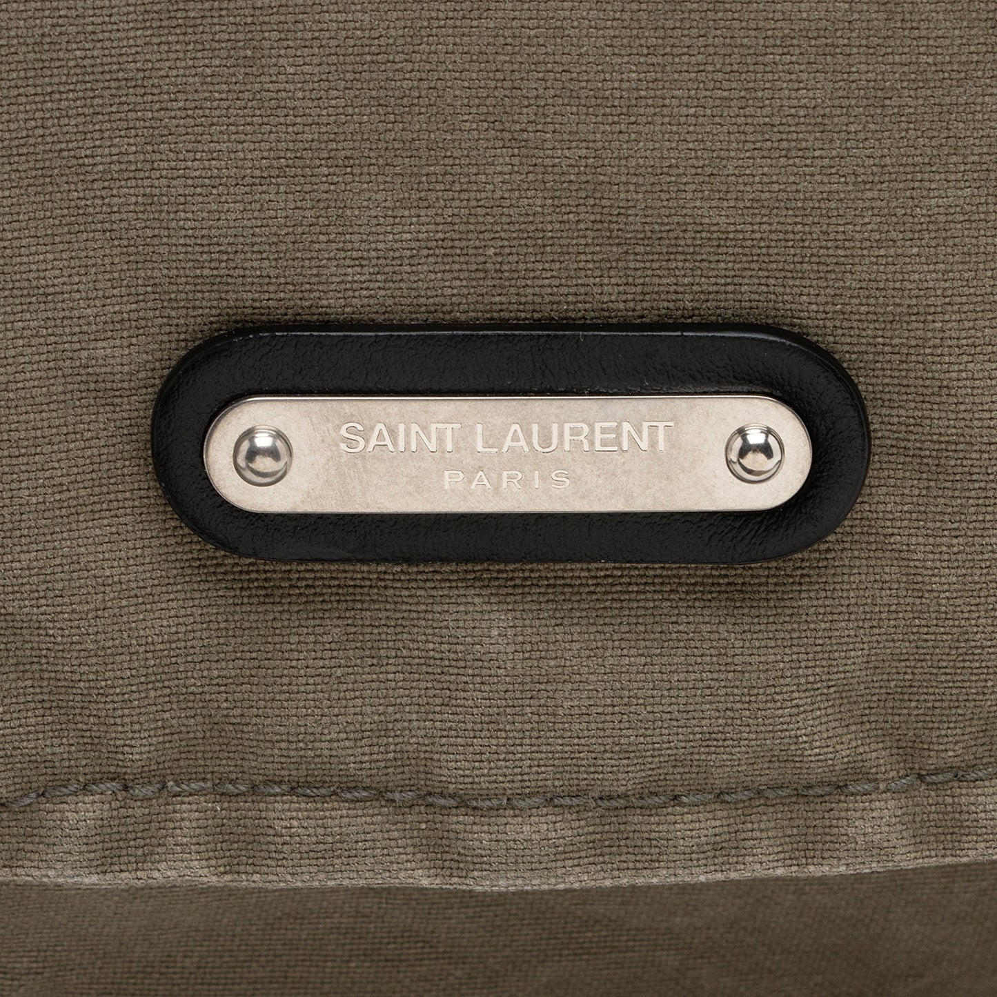 Saint Laurent Canvas Army Messenger tH8n4I