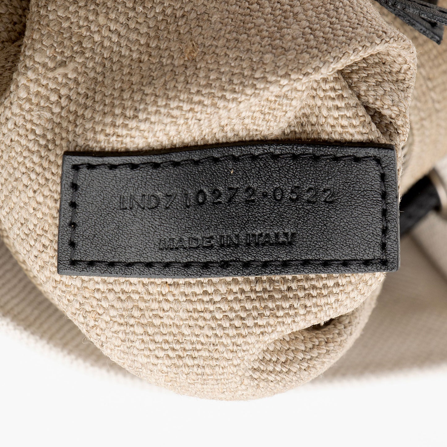 Saint Laurent Canvas Calfskin Rive Gauche Backpack Upp8zK