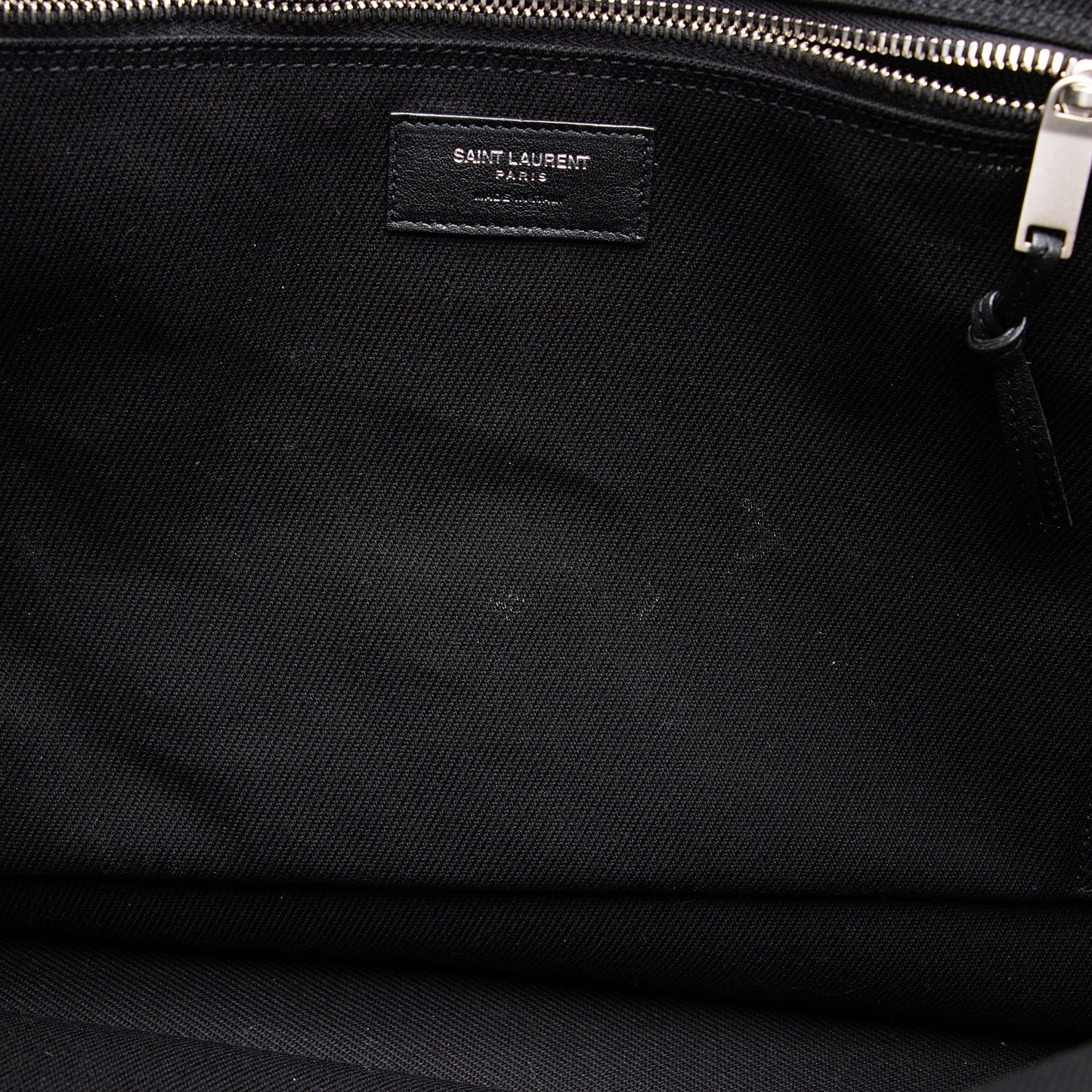 Saint Laurent Canvas Calfskin Rive Gauche Large Tote PjHcZm