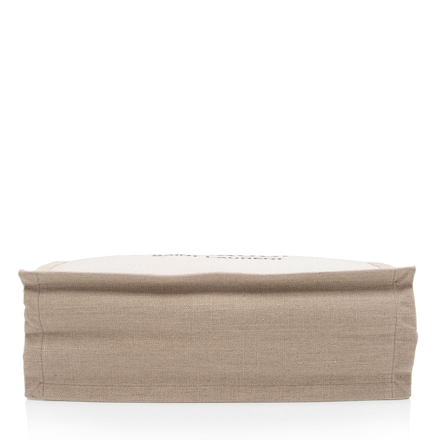 Saint Laurent Canvas Calfskin Rive Gauche Large Tote zNZTfi