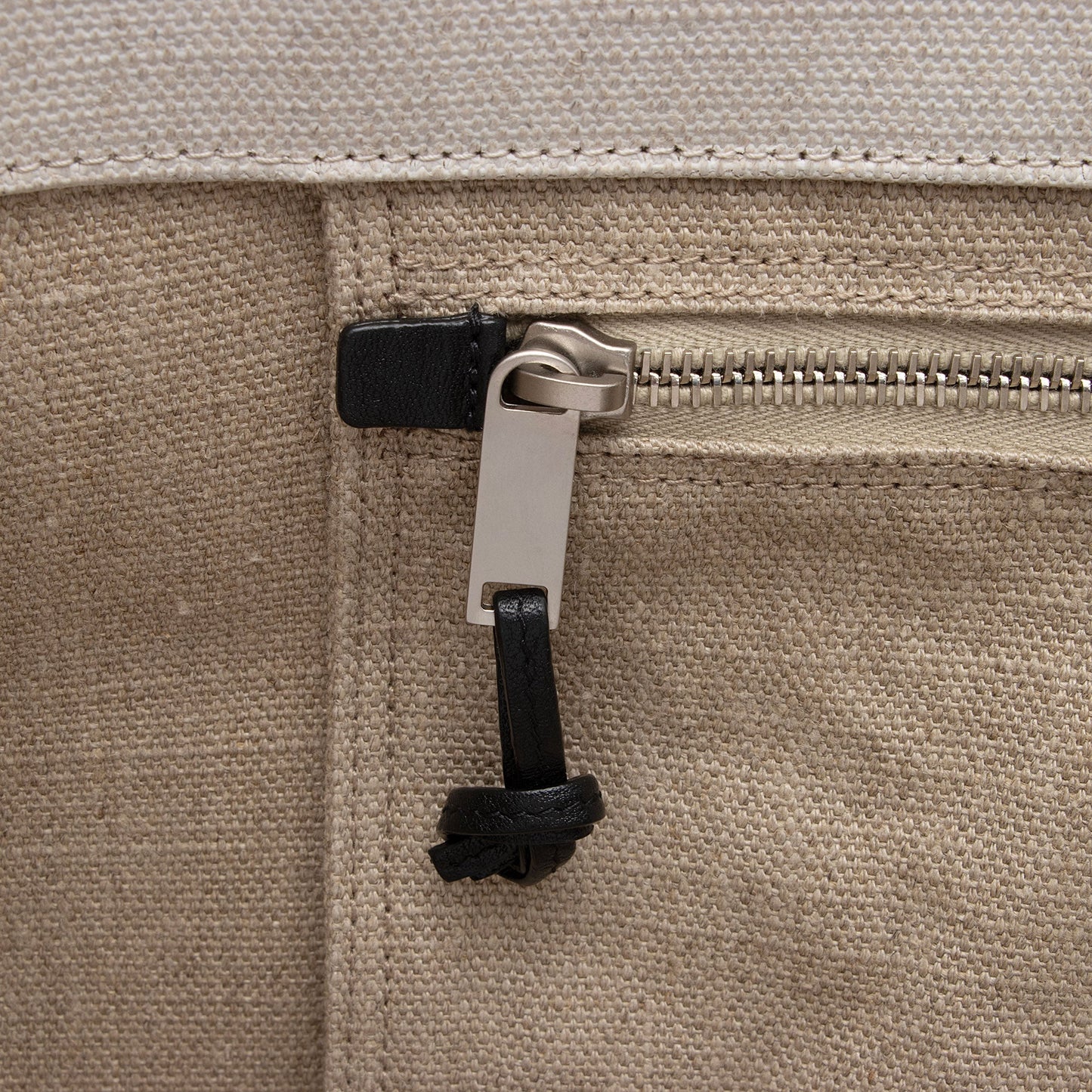 Saint Laurent Canvas Calfskin Rive Gauche Large Tote zNZTfi