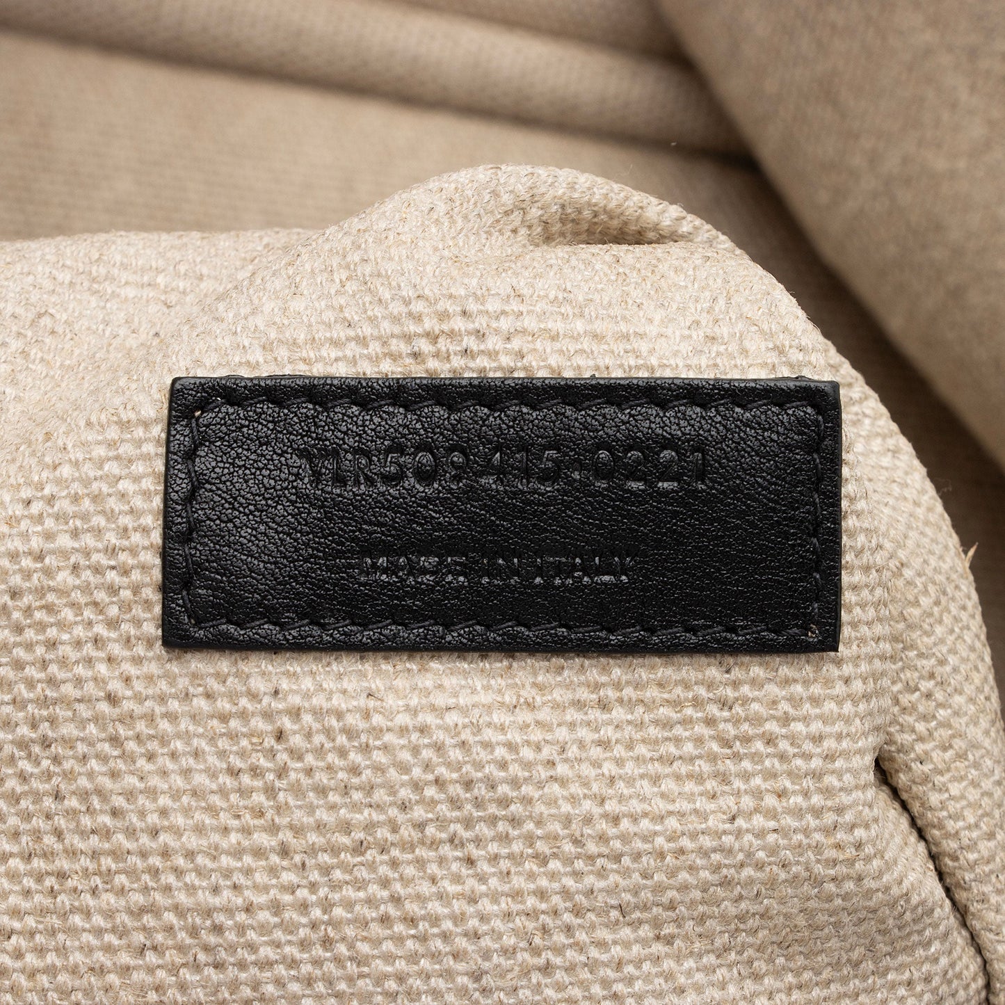 Saint Laurent Canvas Calfskin Rive Gauche Large Tote zNZTfi