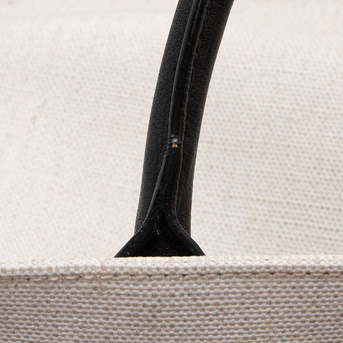 Saint Laurent Canvas Calfskin Rive Gauche Large Tote zNZTfi