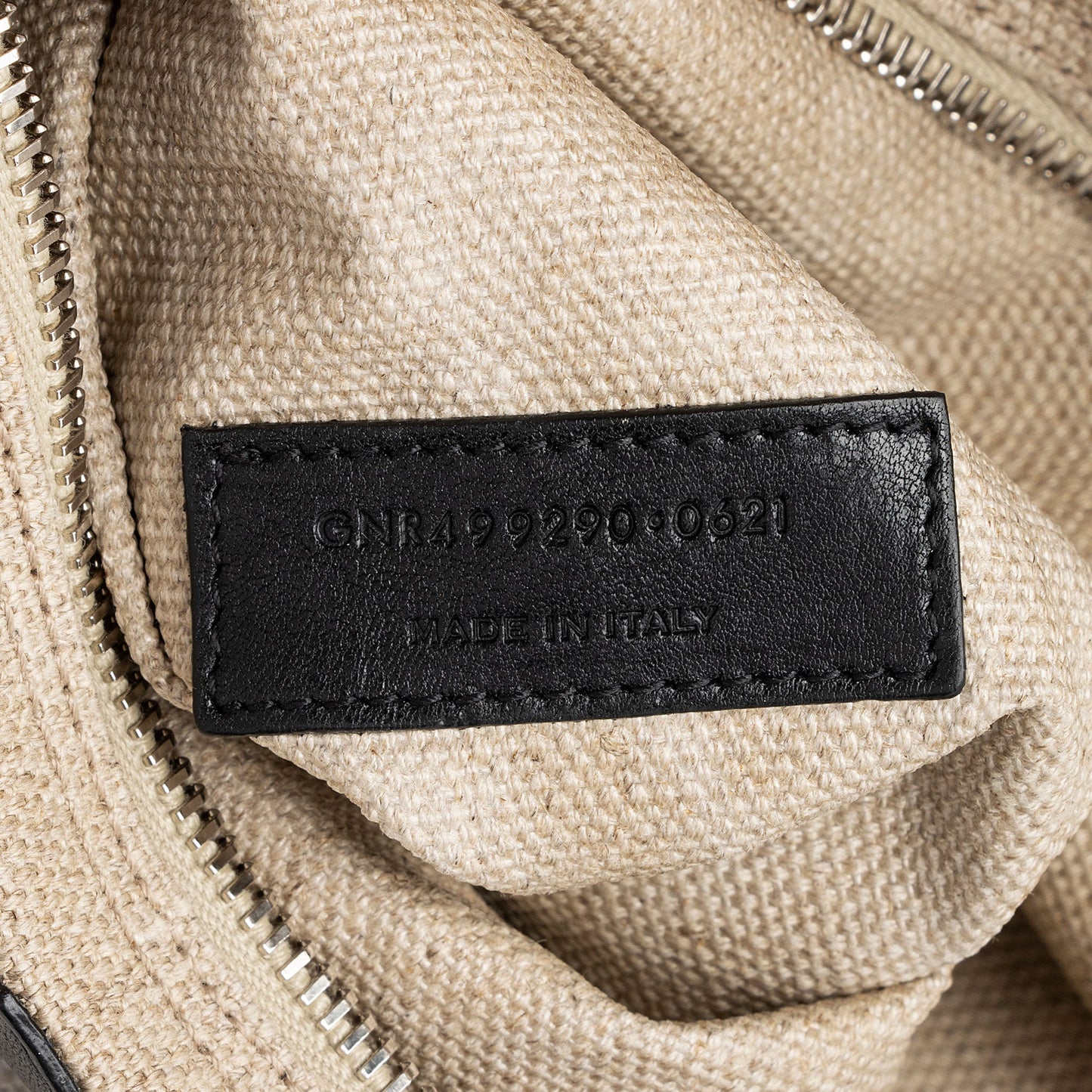 Saint Laurent Canvas Calfskin Rive Gauche Large Tote v2S0Rd