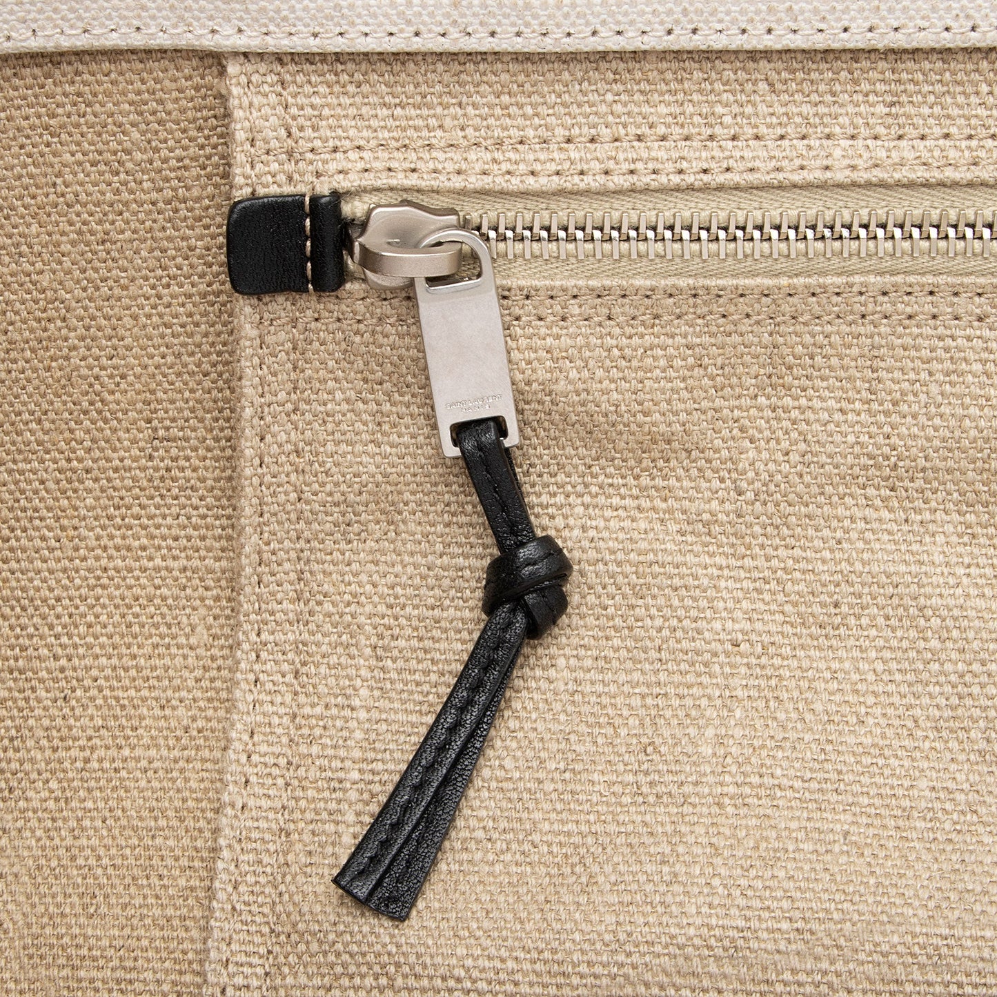 Saint Laurent Canvas Calfskin Rive Gauche Large Tote v2S0Rd