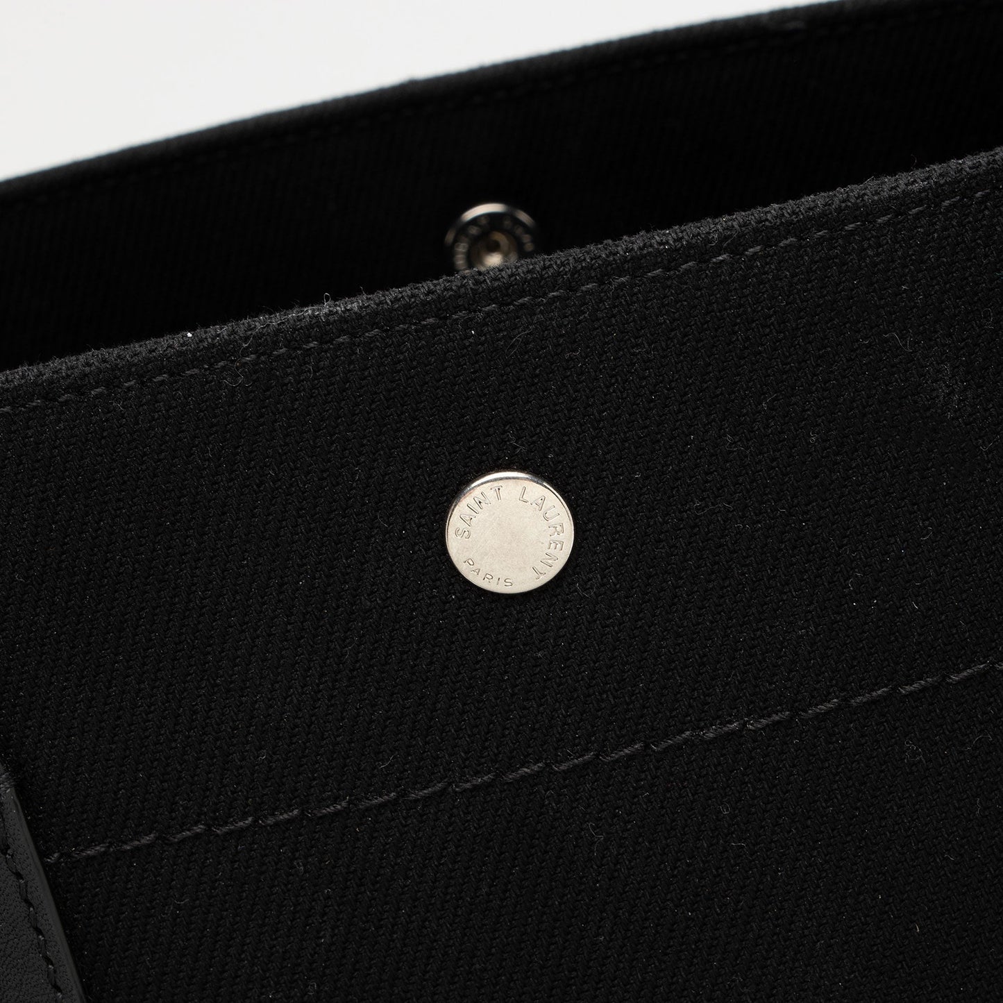Saint Laurent Linen Calfskin Rive Gauche N/S Tote 6o3kwA