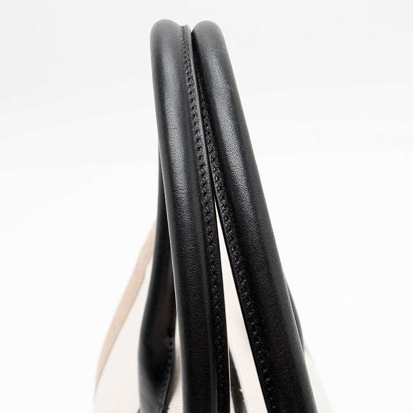Saint Laurent Canvas Calfskin Rive Gauche Small Tote zATjuK