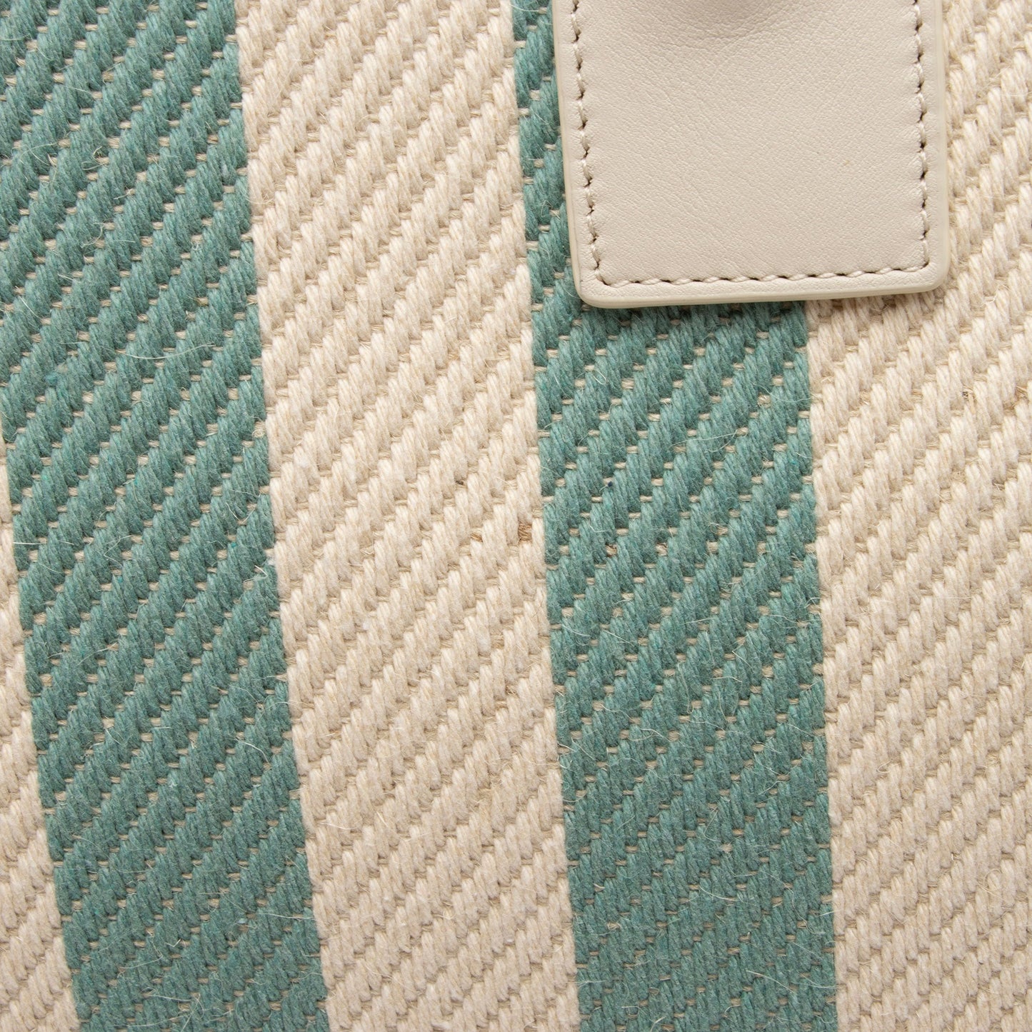 Saint Laurent Canvas Calfskin Striped Rive Gauche Large Tote umfpDe