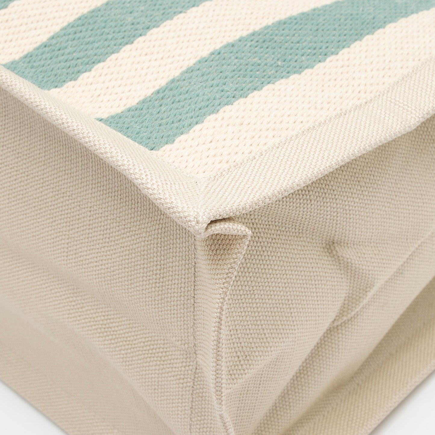 Saint Laurent Canvas Calfskin Striped Rive Gauche Large Tote umfpDe