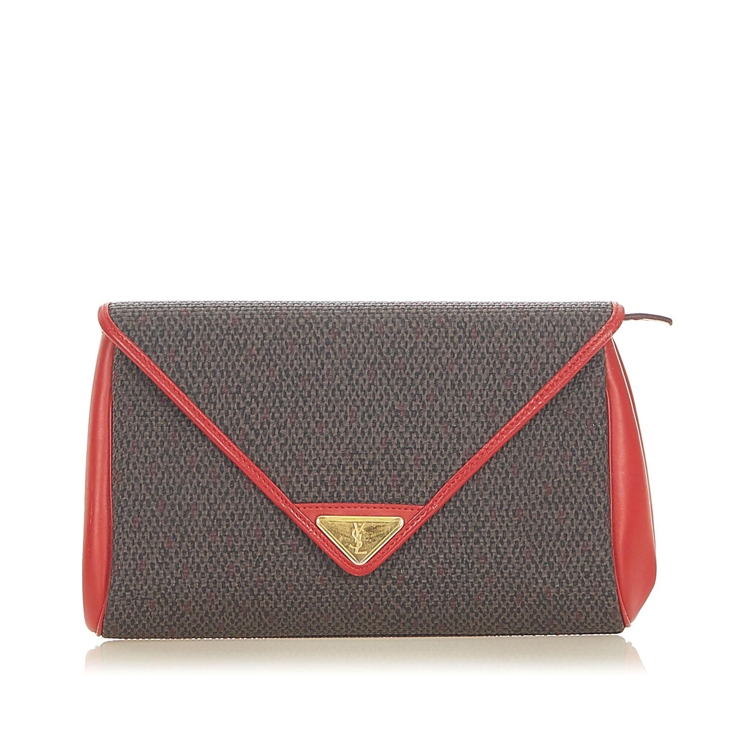 Saint Laurent Canvas Clutch Bag (SHG-19264
