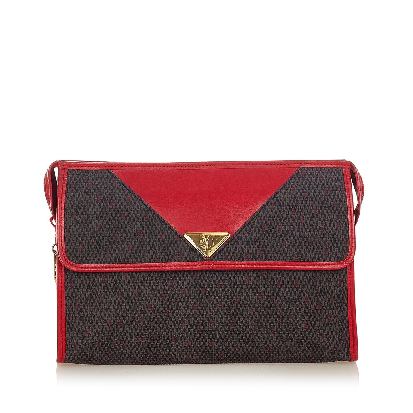 Saint Laurent Canvas Clutch Bag (SHG-31800