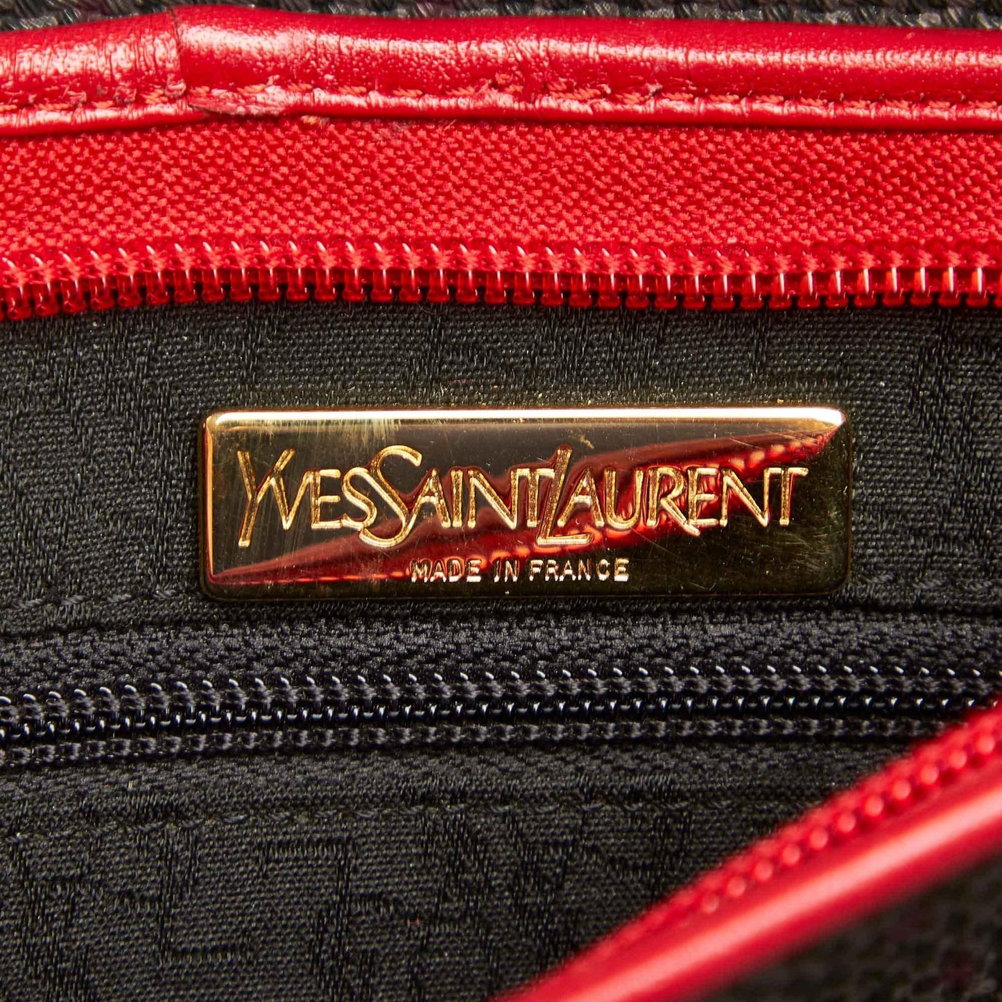 Saint Laurent Canvas Clutch Bag (SHG-36188