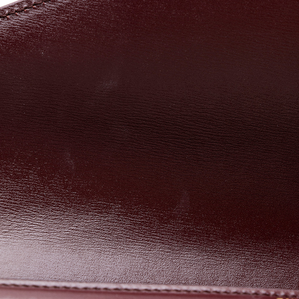Saint Laurent Canvas Monogram Cassandra Shoulder Bag 19526
