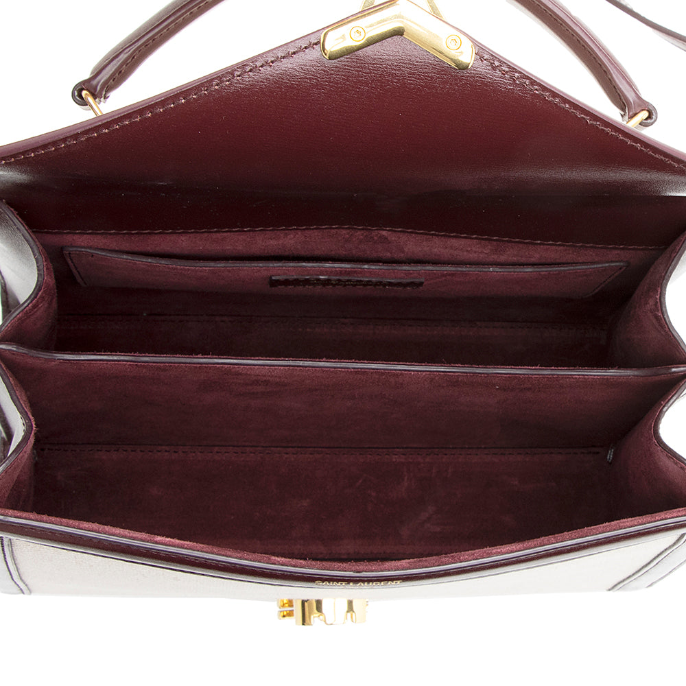Saint Laurent Canvas Monogram Cassandra Shoulder Bag 19526