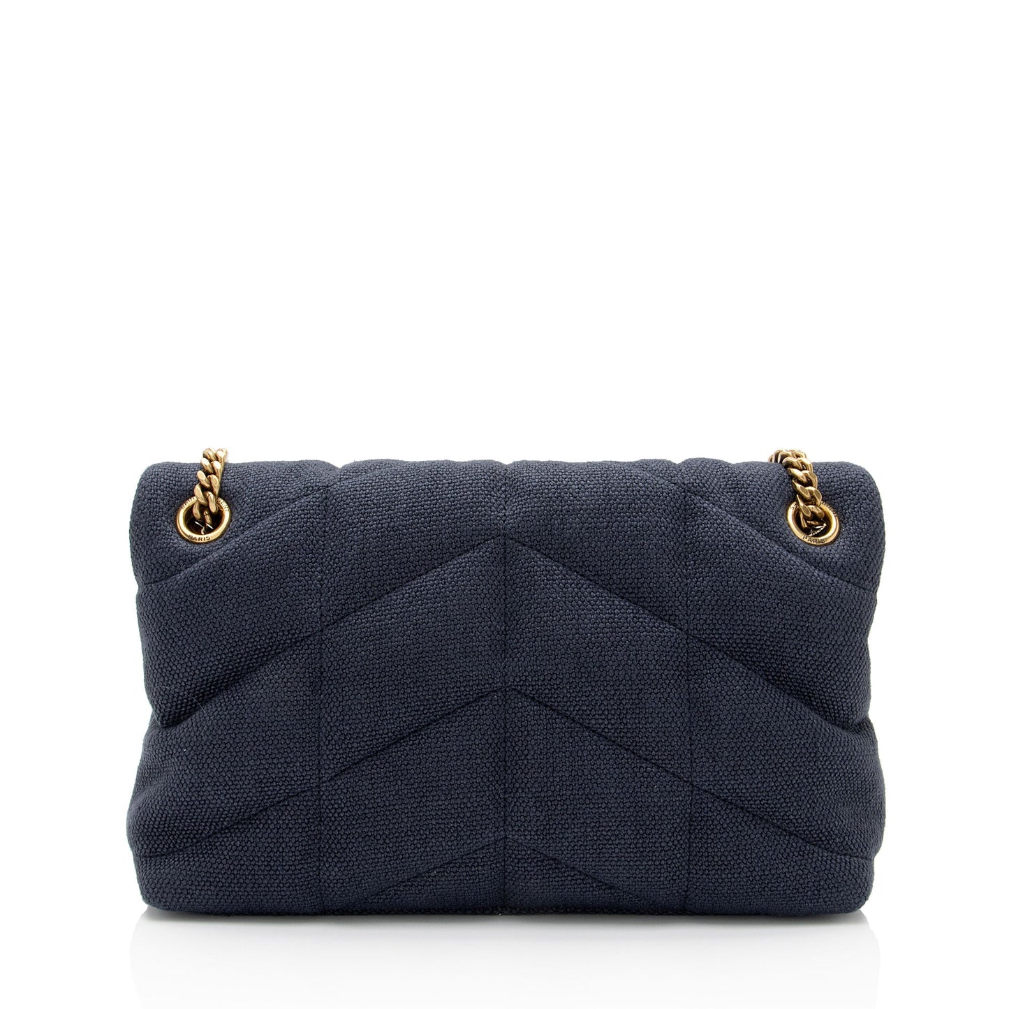 Saint Laurent Canvas Monogram Puffer LouLou Small Shoulder Bag XqWUzx