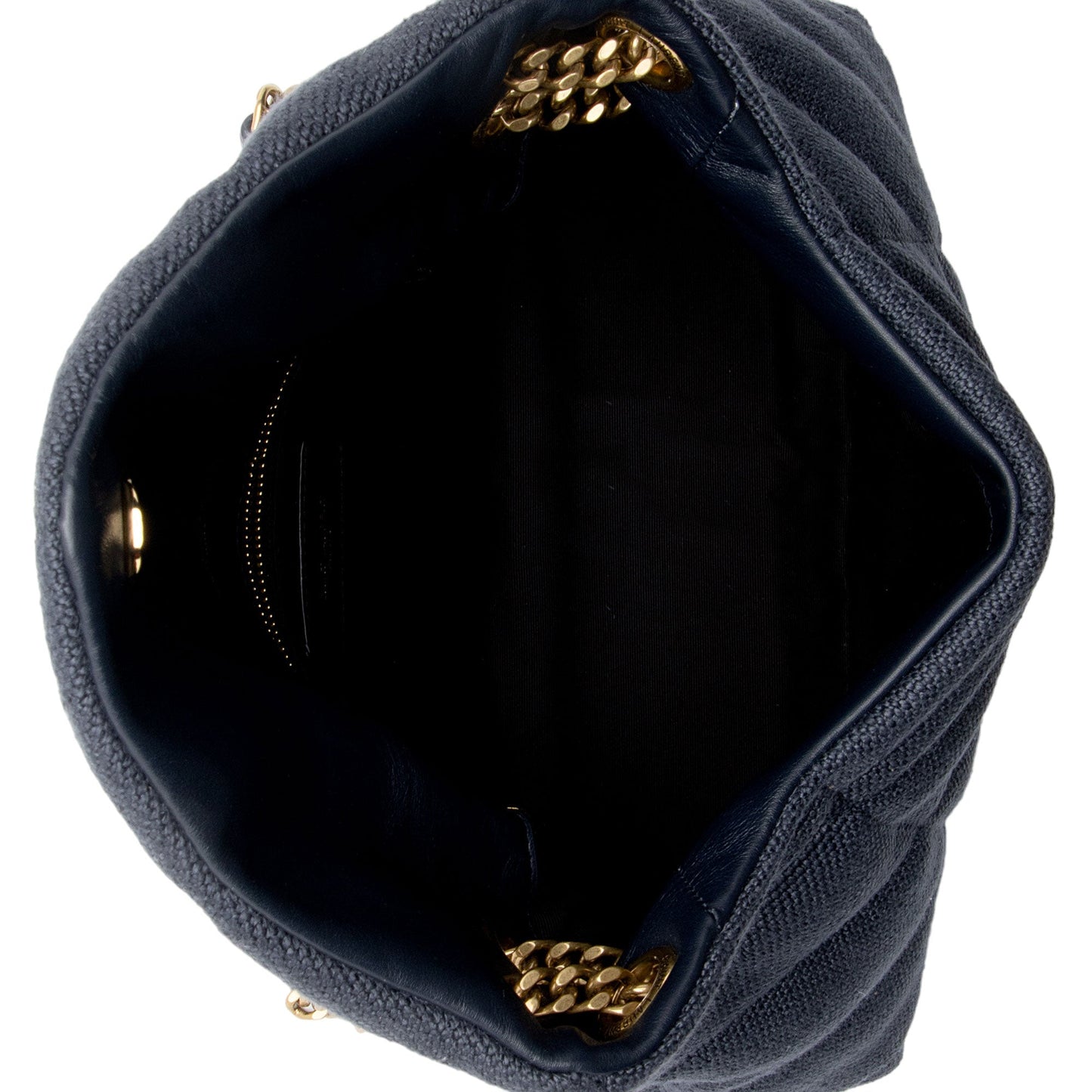 Saint Laurent Canvas Monogram Puffer LouLou Small Shoulder Bag XqWUzx