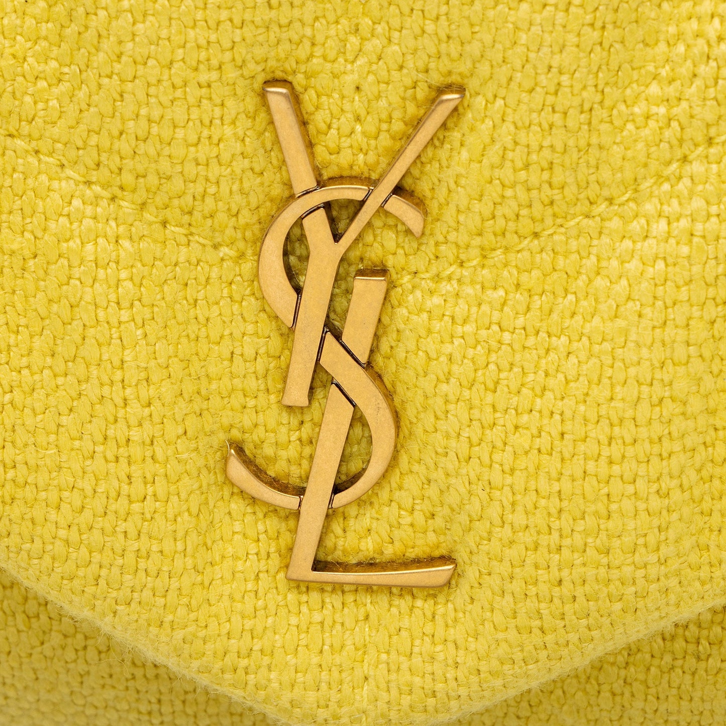Saint Laurent Canvas Monogram Puffer LouLou Toy Shoulder Bag k1xZIv