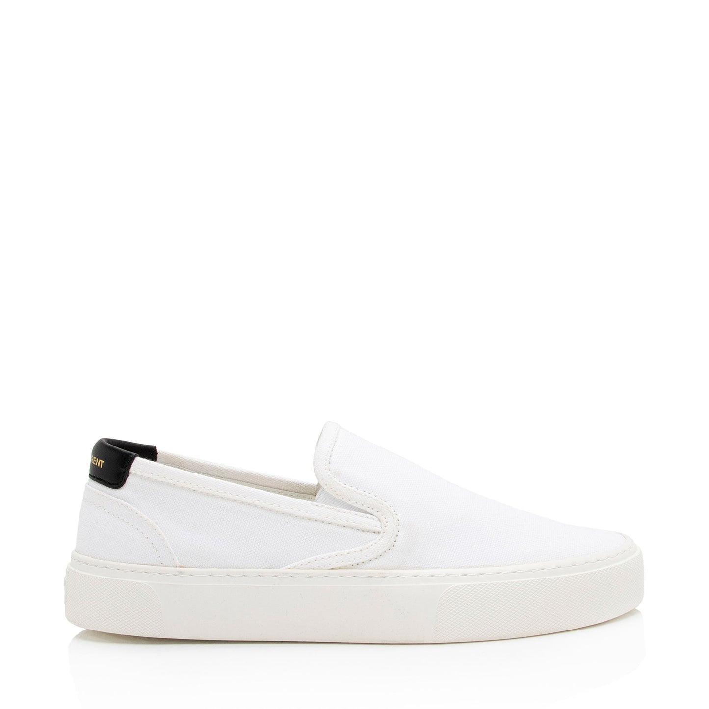 Saint Laurent Canvas Venice Slip On Sneakers - Size 8 / 38 3po2eb