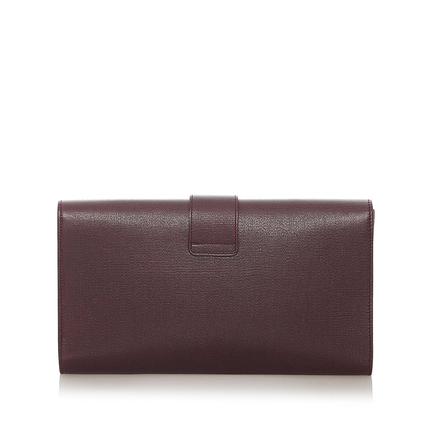 Saint Laurent Chyc Ligne Leather Clutch Bag (SHG-27874