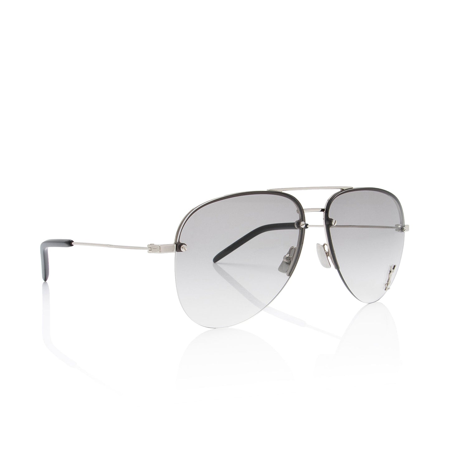 Saint Laurent Classic 11 Monochromatic Aviator Sunglasses h7q9Tg