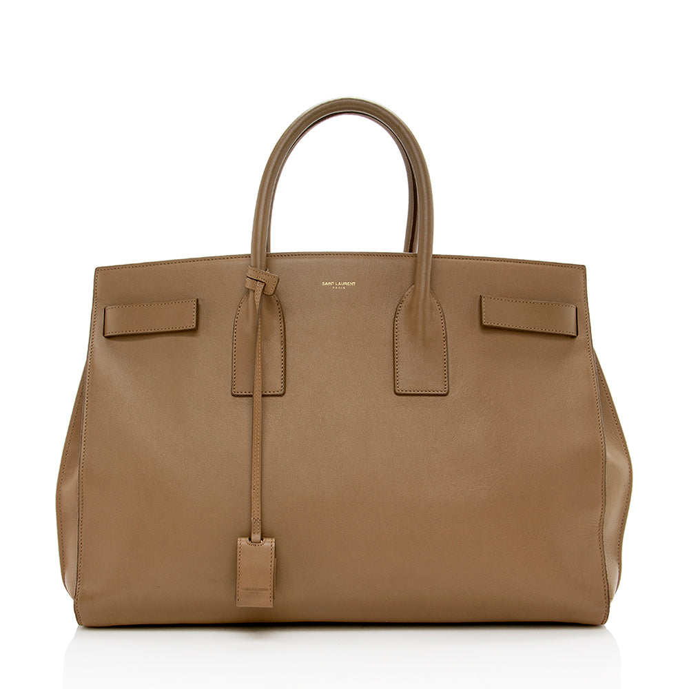 Saint Laurent Classic Calfskin Large Sac De Jour Tote - FINAL SALE 15261