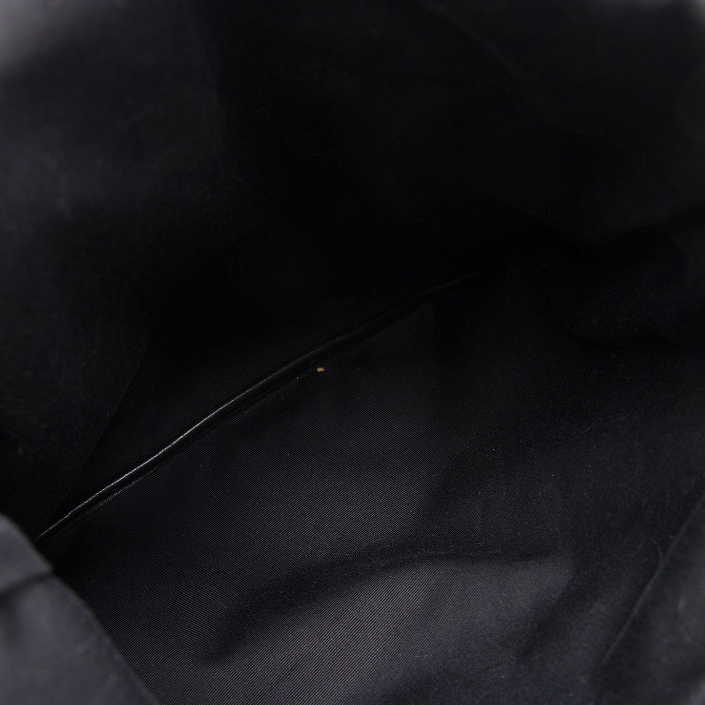 Saint Laurent Coated Canvas Checkered Teddy Drawstring Backpack kt7eWZ