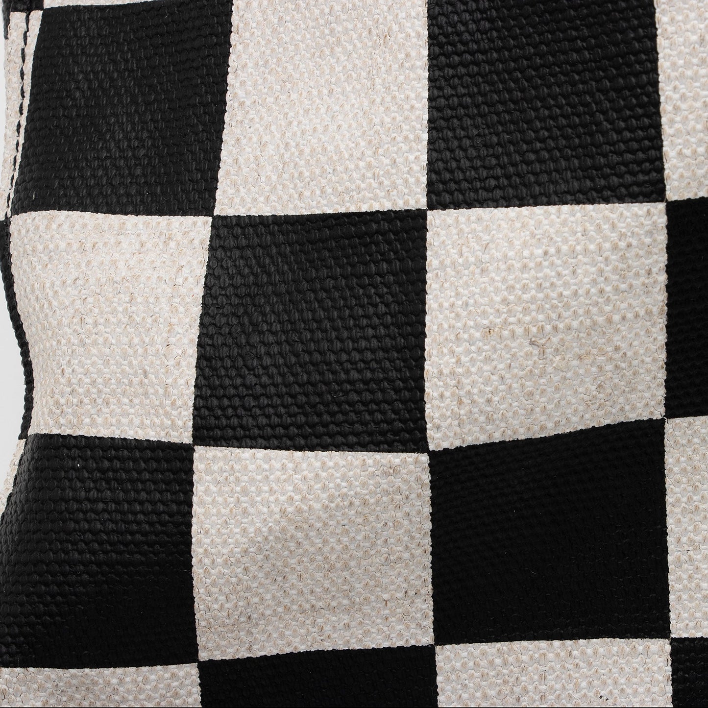 Saint Laurent Coated Canvas Checkered Teddy Drawstring Backpack kt7eWZ