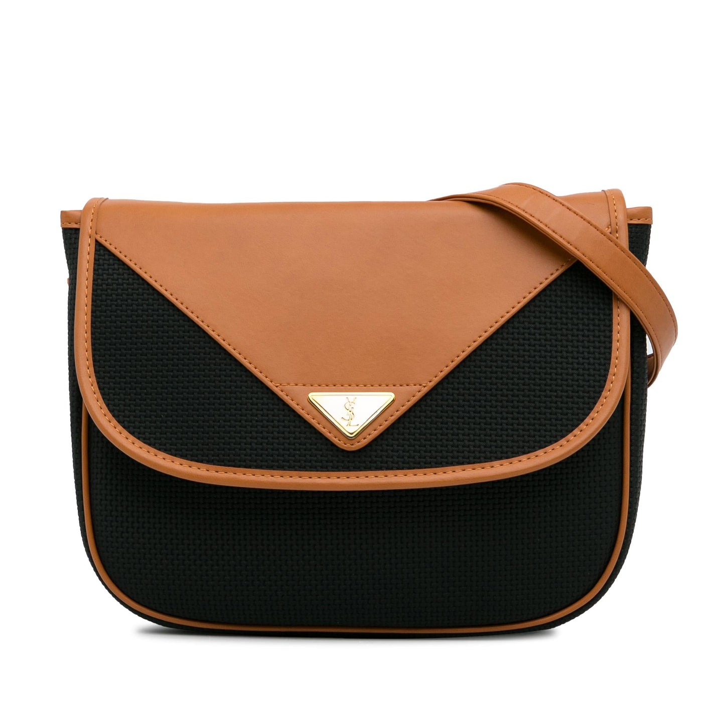 Saint Laurent Coated Canvas Crossbody Bag (SHG-gpvU7Z