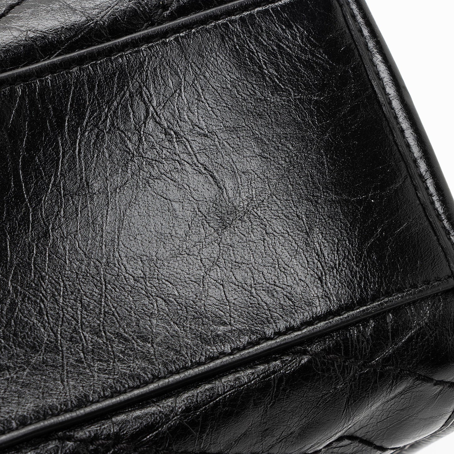 Saint Laurent Crinkled Calfskin Monogram Niki Medium Shopping Tote HoUdcp
