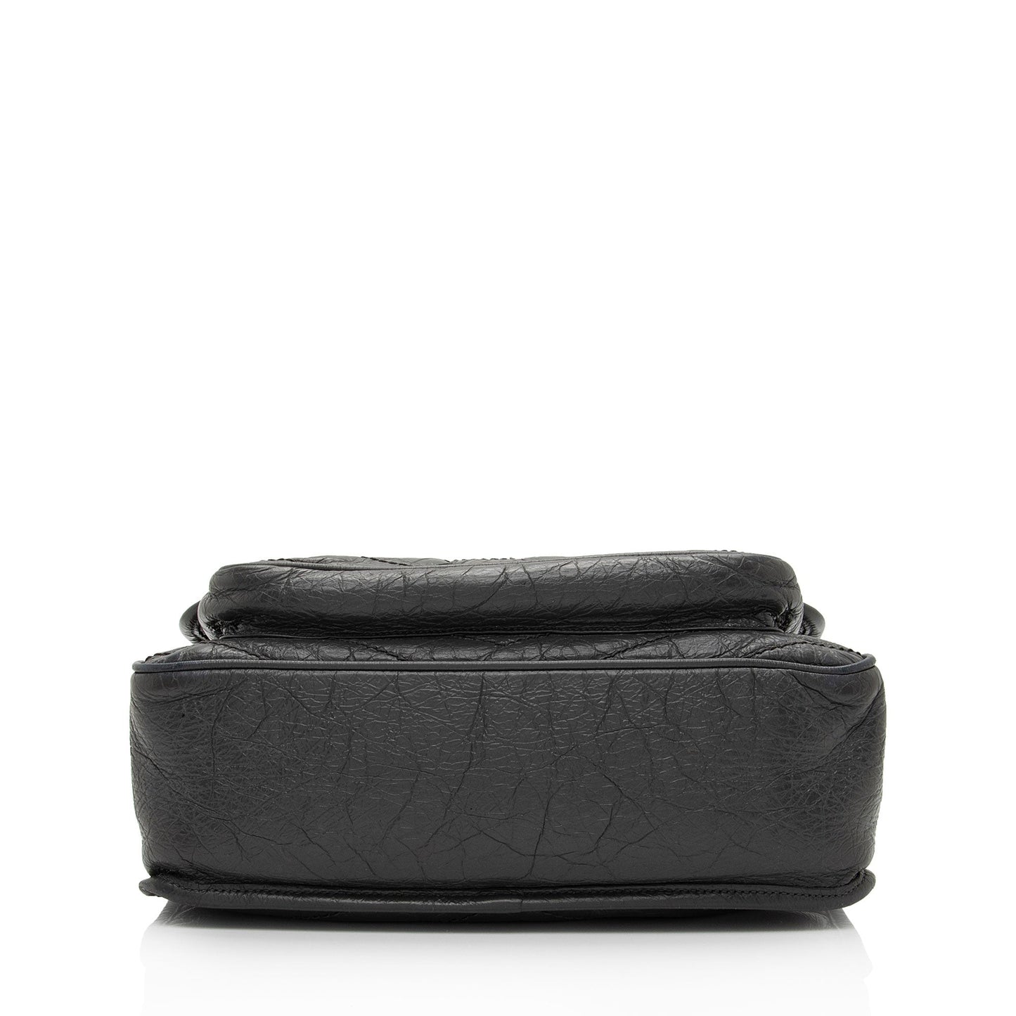 Saint Laurent Crinkled Calfskin Monogram Niki Medium Shoulder Bag J4S3bV