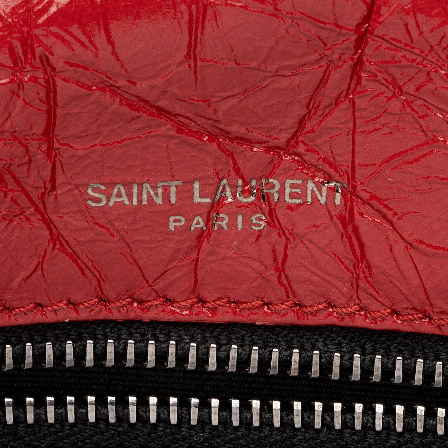 Saint Laurent Crinkled Calfskin Monogram Niki Medium Shoulder Bag yRZdIA