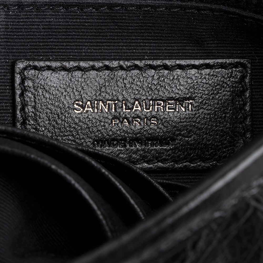 Saint Laurent Crinkled Calfskin Niki Chain Wallet 21363