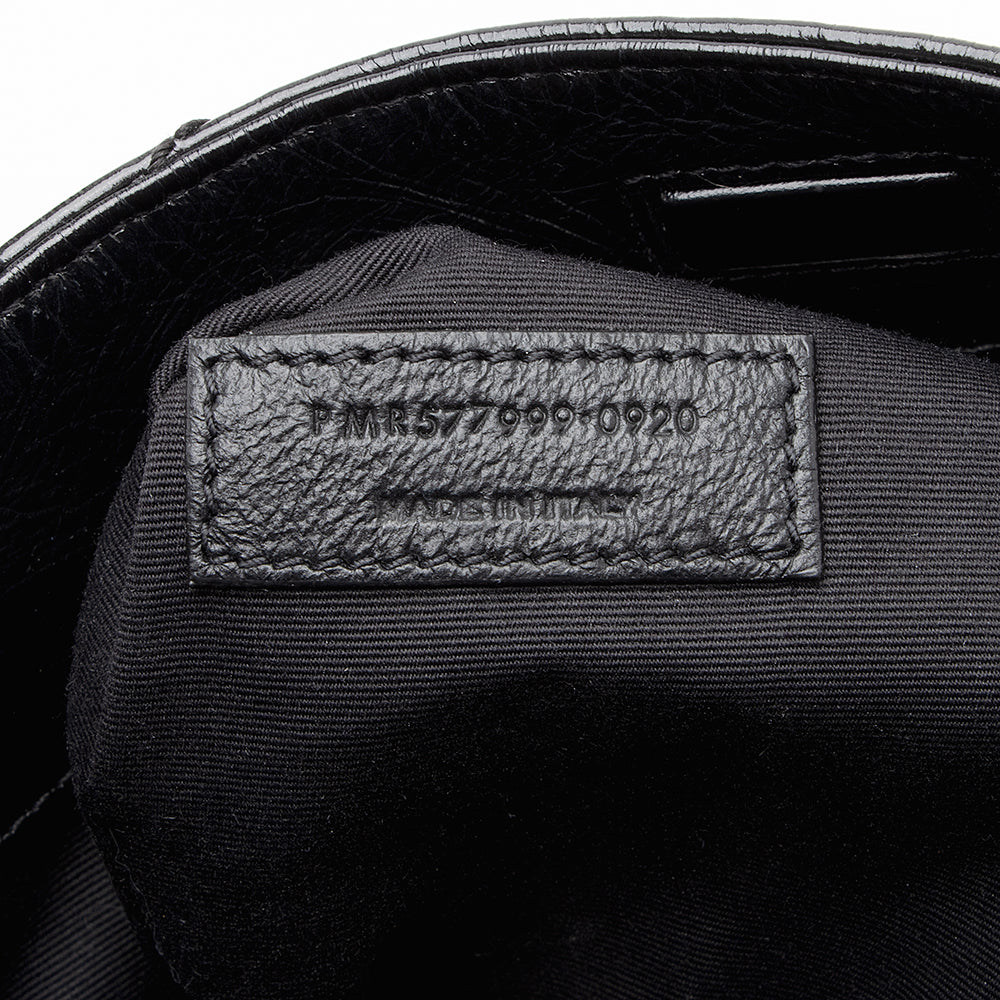Saint Laurent Crinkled Calfskin Niki Medium Shopping Tote 19547
