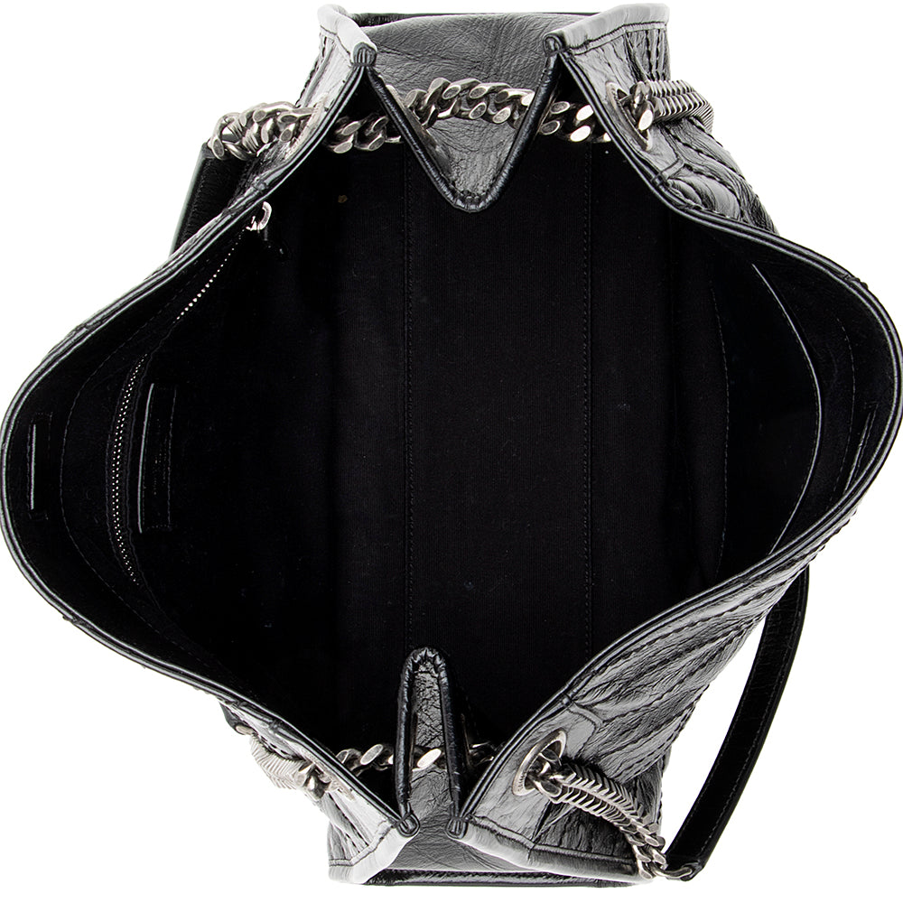 Saint Laurent Crinkled Calfskin Niki Medium Shopping Tote 19547