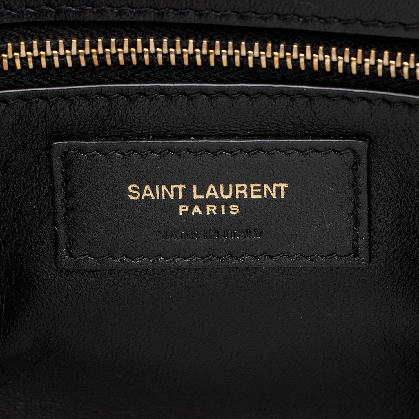 Saint Laurent Croc Embossed Calfskin Monogram Gaby Shoulder Bag EAdNMt